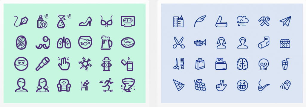 Icomoon icon set